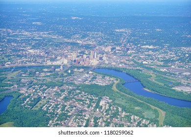 Aerial View Of Hartford, Connecticut