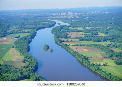 Aerial View Of Hartford, Connecticut