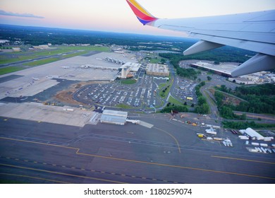 Aerial View Of Hartford, Connecticut