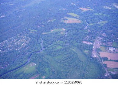 Aerial View Of Hartford, Connecticut