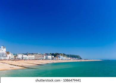 Aerial View Of Hastings, UK