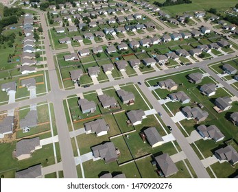 Aerial view of Hidden Valley neighborhood in Topeka KS
