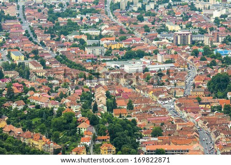 Similar – Aerial View Of Brasov City In Romania