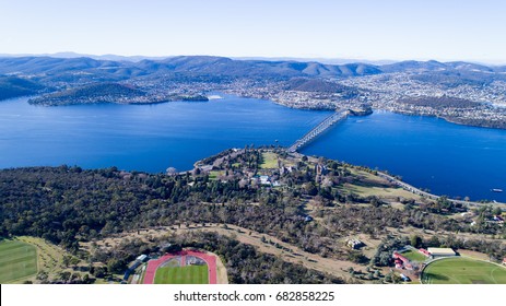 Aerial View Of Hobart, Tasmania