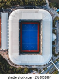 Aerial view of Hockey Stadium. 