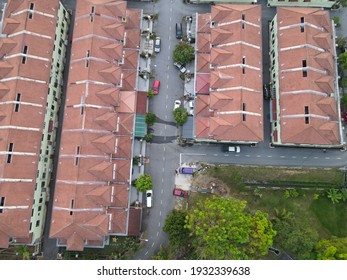 Aerial View Housing Area In Pajam