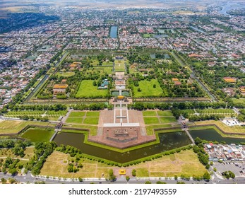 Aerial View Hue Citadel View Hue Stock Photo 2197493559 Shutterstock   Aerial View Hue Citadel City 260nw 2197493559 