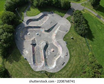 Aerial View Of Hull City Center City Landscape, Kingston Upon Hull, East Yorkshire,