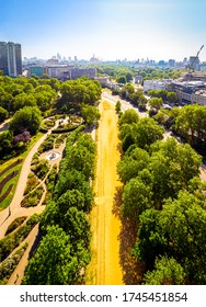 Aerial View Of Hyde Park In The Morning, London