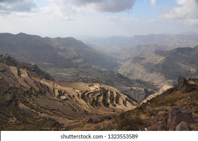 Aerial View Of Ibb In Yemen