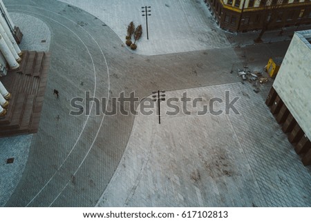 Similar – passage Parking garage