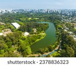Aerial view of the Jardim Paulista, Vila Olímpia and Vila Mariana neighborhoods. On the outskirts of Ibirapuera Park. Sao Paulo-SP.