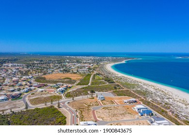 Aerial view of Jurien bay in Australia