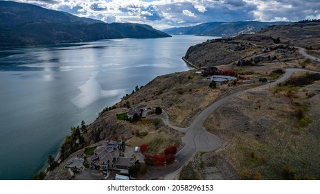 Aerial View Of Kalamalka Lake