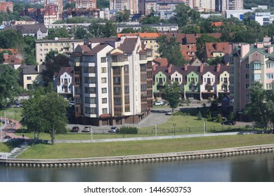 aerial view of Kaliningrad city