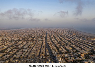 Aerial View Karachi Skyline Stock Photo 1723530025 | Shutterstock