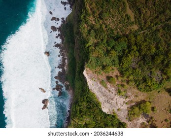 Aerial View Of Karang Boma Cliff, Bali