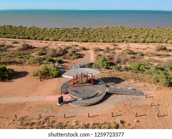 Aerial View Of Karratha Back Beach Australia