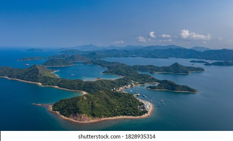 Aerial View Of Kat O, Hong Kong