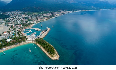 Aerial View Of Kemer In Antalya Turkey