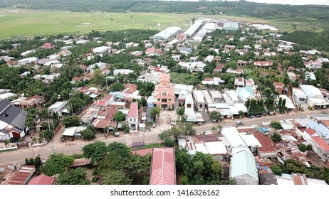 Aerial View Of Khanh Tan Pagoda - Chau Duc - Ba Ria Vung Tau Province - VietNam