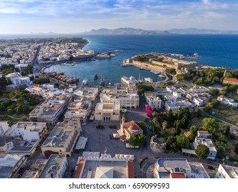 Aerial View Kos Town Center Buildings Stock Photo (Edit Now) 659099593