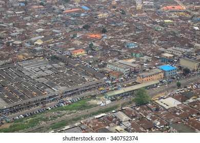 Aerial View Of Lagos, Nigeria