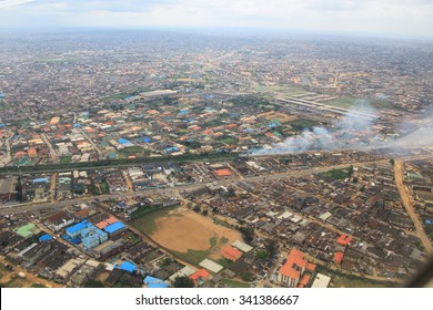 Aerial View Of Lagos, Nigeria