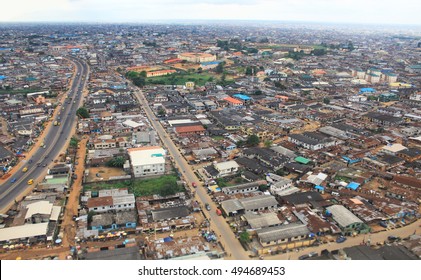 Aerial View Of Lagos, Nigeria