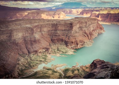 Aerial View Of Lake Powell, Arizona