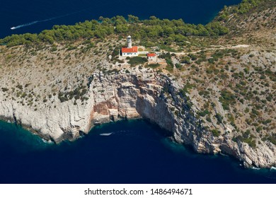 Aerial View Of Lastovo Island, Croatia