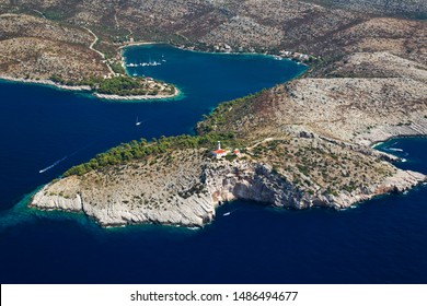 Aerial View Of Lastovo Island, Croatia