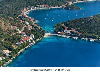 Aerial View Of Lastovo Island, Croatia