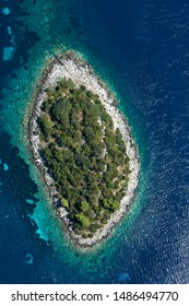 Aerial View Of Lastovo Island, Croatia