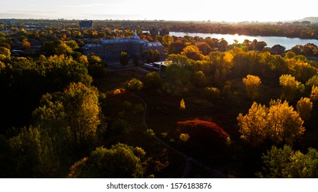 Aerial View In Laval, Quebec , Canada