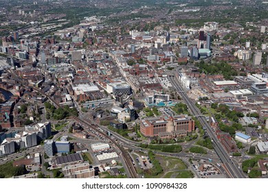 Aerial View Leeds City Skyline Stock Photo 1090984328 | Shutterstock