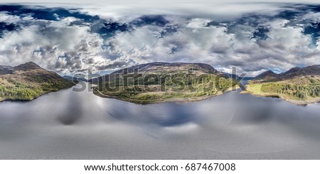 Image, Stock Photo View from Old Man of Storr