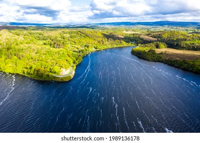 Aerial View Of Lough Gill, County Sligo - Ireland