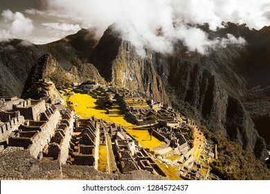 Aerial View Machu Picchu Which Part Stock Photo 1284572437 | Shutterstock