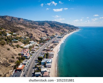 Aerial View To Malibu Beach