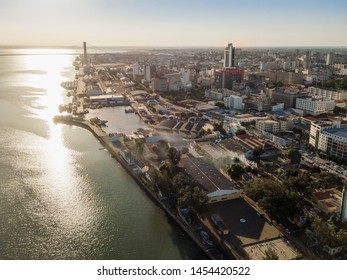 Aerial View Of Maputo, Capital City Of Mozambique, Africa