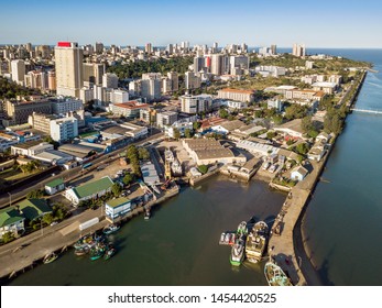 Aerial View Of Maputo, Capital City Of Mozambique, Africa