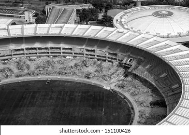 Aerial View Of Maracana Stadium, Rio De Janeiro, Brazil