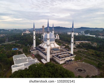 Aerial View Masjid Sultan Salahudin Abdul Stock Photo 1332032141 ...