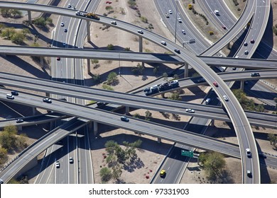 Aerial View Of The Mini Stack Interchange