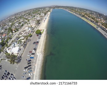 Aerial View Of Mothers Beach At Long Beach