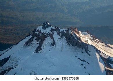 Aerial View Of Mount Jefferson Oregon