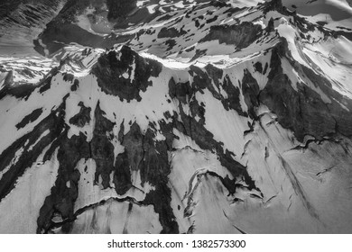 Aerial View Of Mount Jefferson Oregon