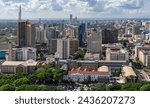 Aerial view of Nairobi city, Kenya