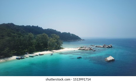 Aerial View Of Nemo Point At Perhentian Island Malaysia